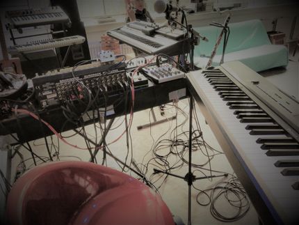 The stage (live recording 'Turn Of An Unexpected Way') at Wachsfabrik